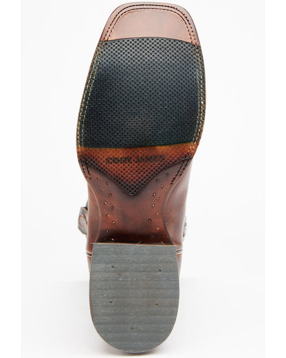 Men's Blue Collection Western Performance Boots - Broad Squ
