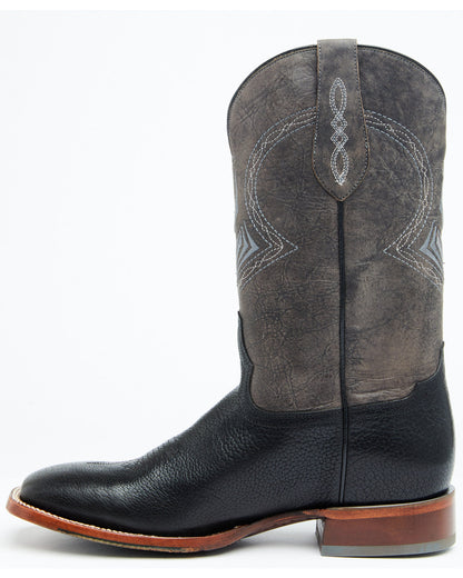 Men's Blue Collection Western Performance Boots - Broad Squ