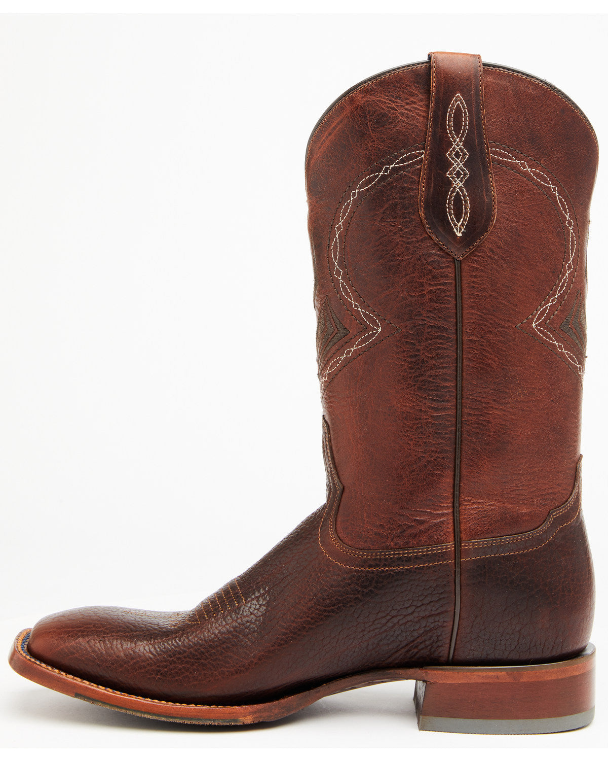 Men's Cognac Honey Western Performance Boots - Broad Square