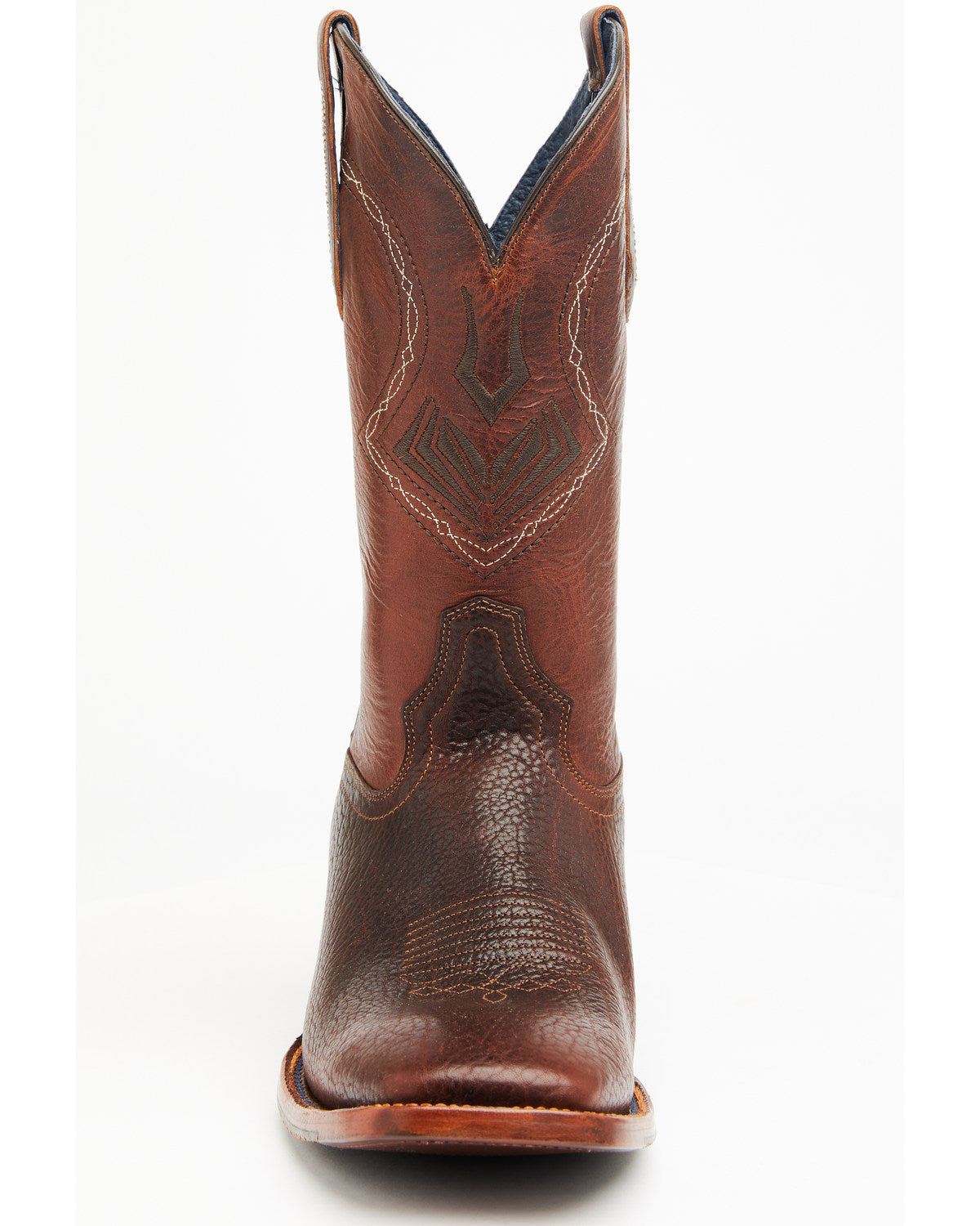 Men's Cognac Honey Western Performance Boots - Broad Square