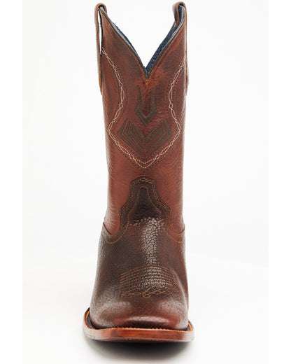 Men's Cognac Honey Western Performance Boots - Broad Square