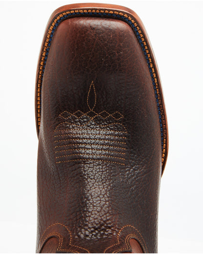 Men's Cognac Honey Western Performance Boots - Broad Square