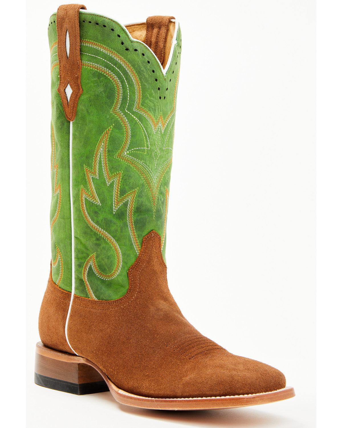 Men's Tomahawk Roughout Tall Western Boots - Broad Square T