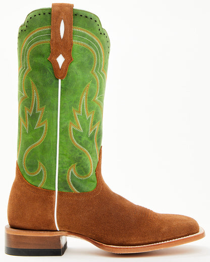 Men's Tomahawk Roughout Tall Western Boots - Broad Square T