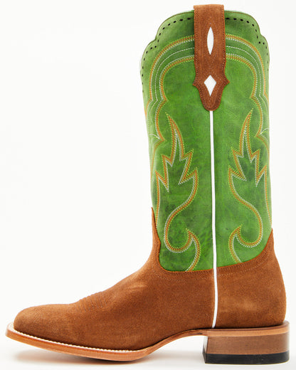 Men's Tomahawk Roughout Tall Western Boots - Broad Square T