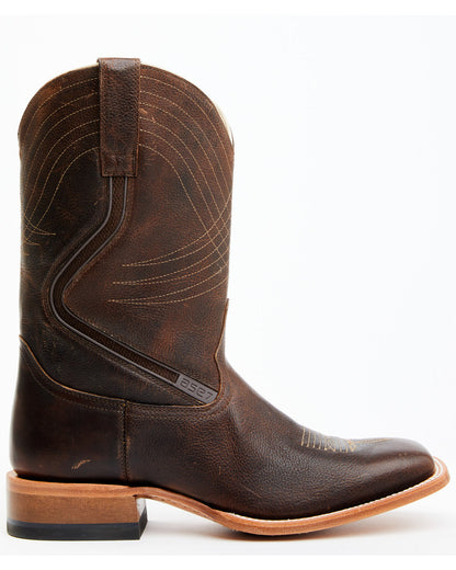 Men's ASE7 Alpha Western Boots - Broad Square Toe