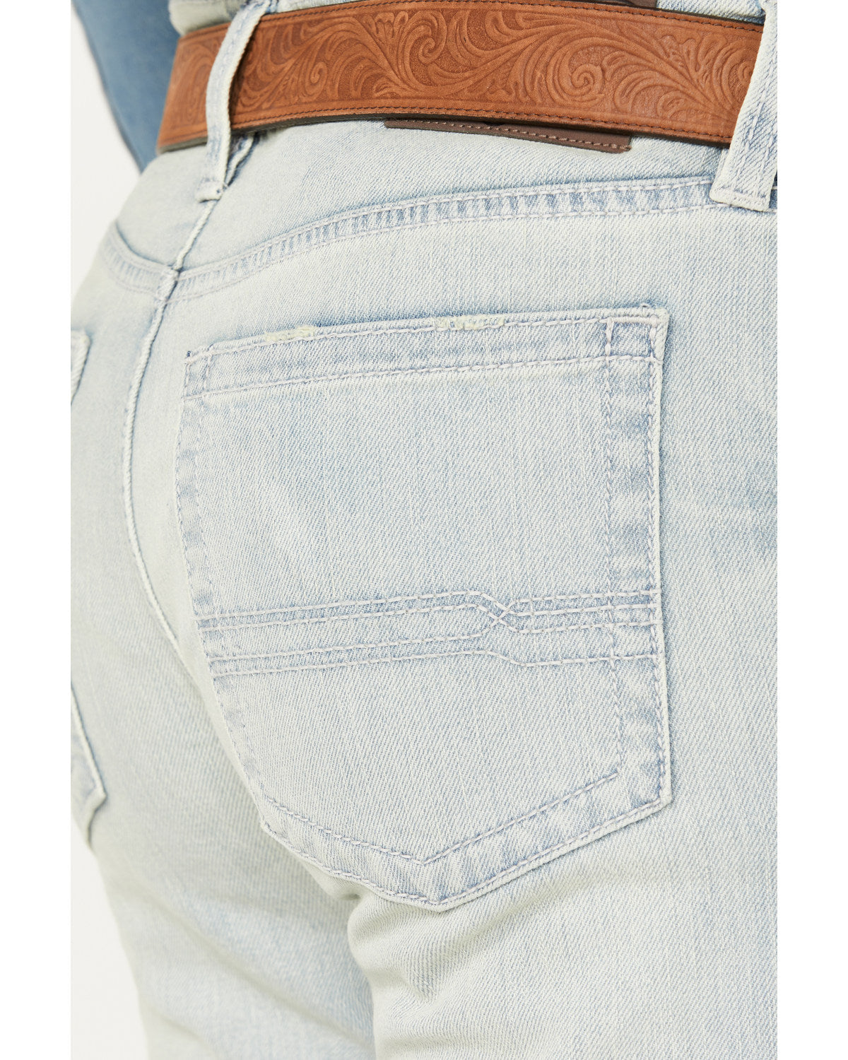 Men's Pioneer Wash Wyatt Slim Bootcut Stretch Denim Jeans