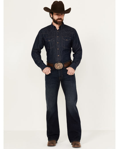 Men's Reiner Wash Duke Relaxed Bootcut Denim Jeans