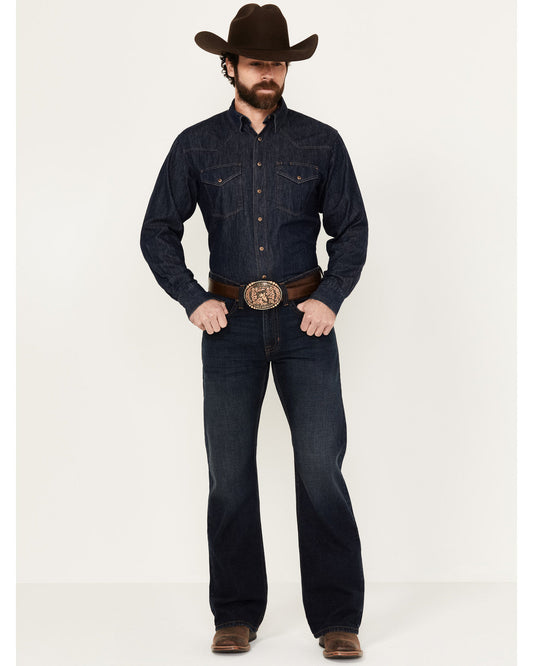 Men's Reiner Wash Duke Relaxed Bootcut Denim Jeans