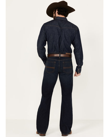 Men's Reiner Wash Duke Relaxed Bootcut Denim Jeans
