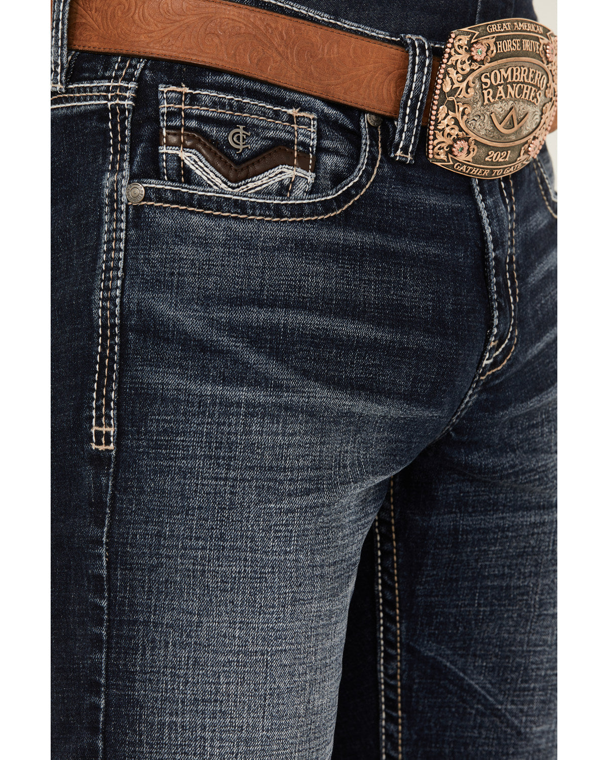 Men's Moonbeam Wash Jackson Slim Straight Stretch Denim Jea
