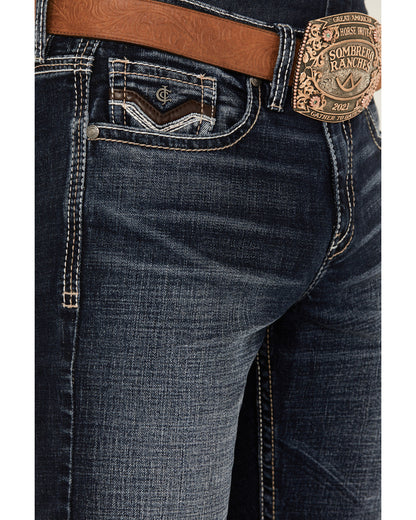 Men's Moonbeam Wash Jackson Slim Straight Stretch Denim Jea