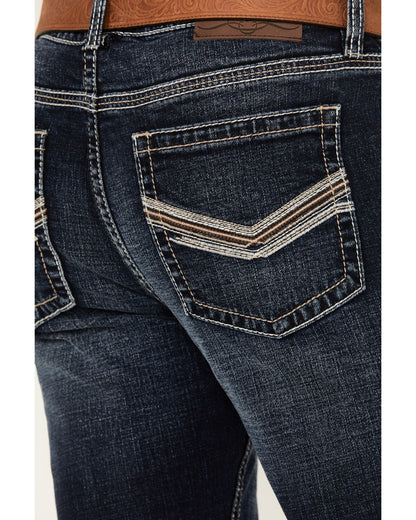 Men's Moonbeam Wash Jackson Slim Straight Stretch Denim Jea