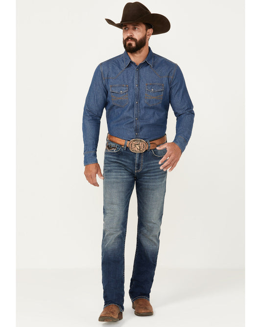 Men's Sundance Wash Jackson Slim Straight Stretch Denim Jea