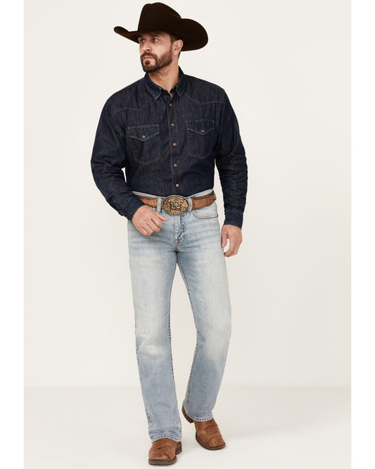 Men's Sawbuck Wash Jackson Slim Straight Stretch Denim Jean