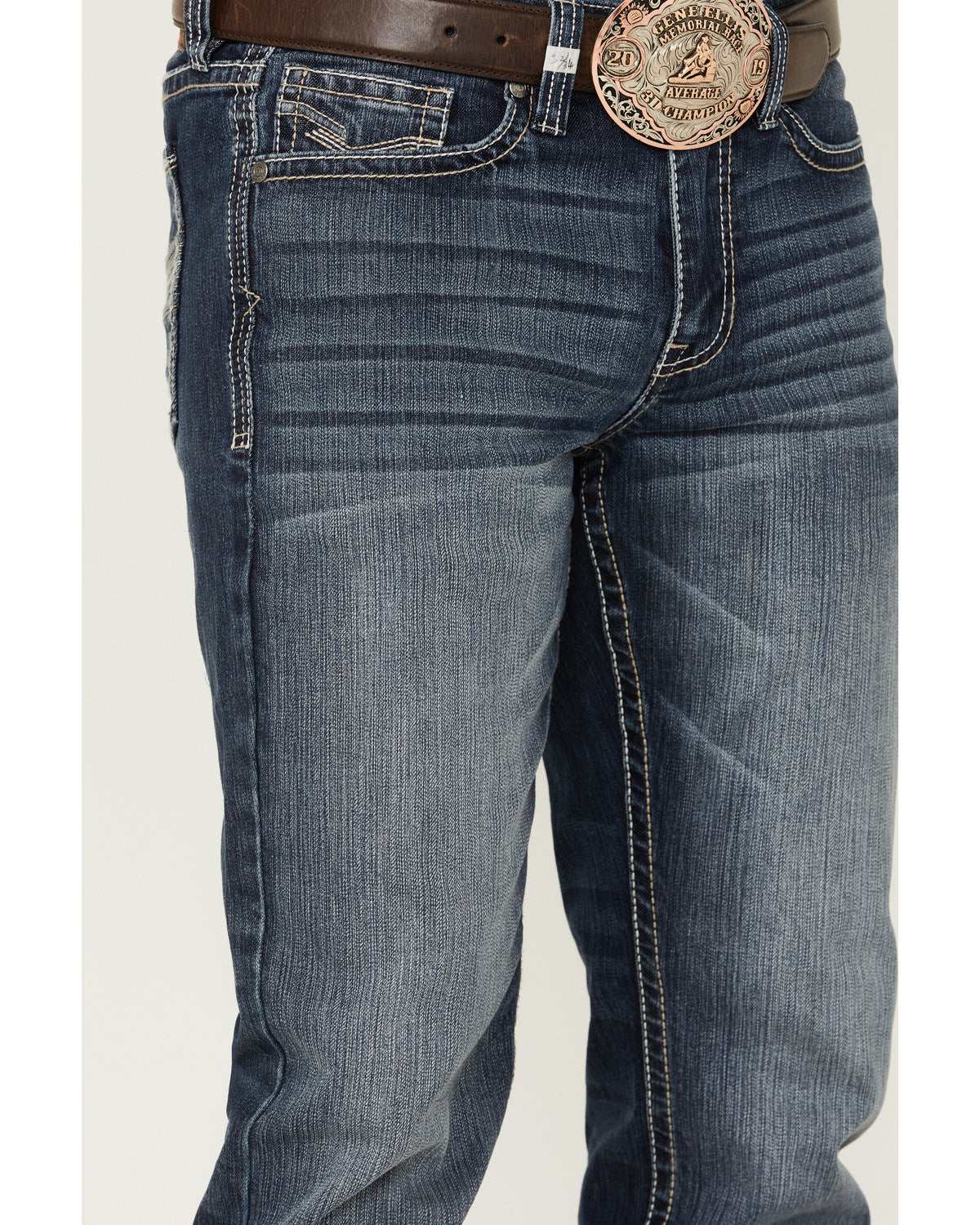 Men's Moonlight Wash Jackson Slim Straight Stretch Denim Je