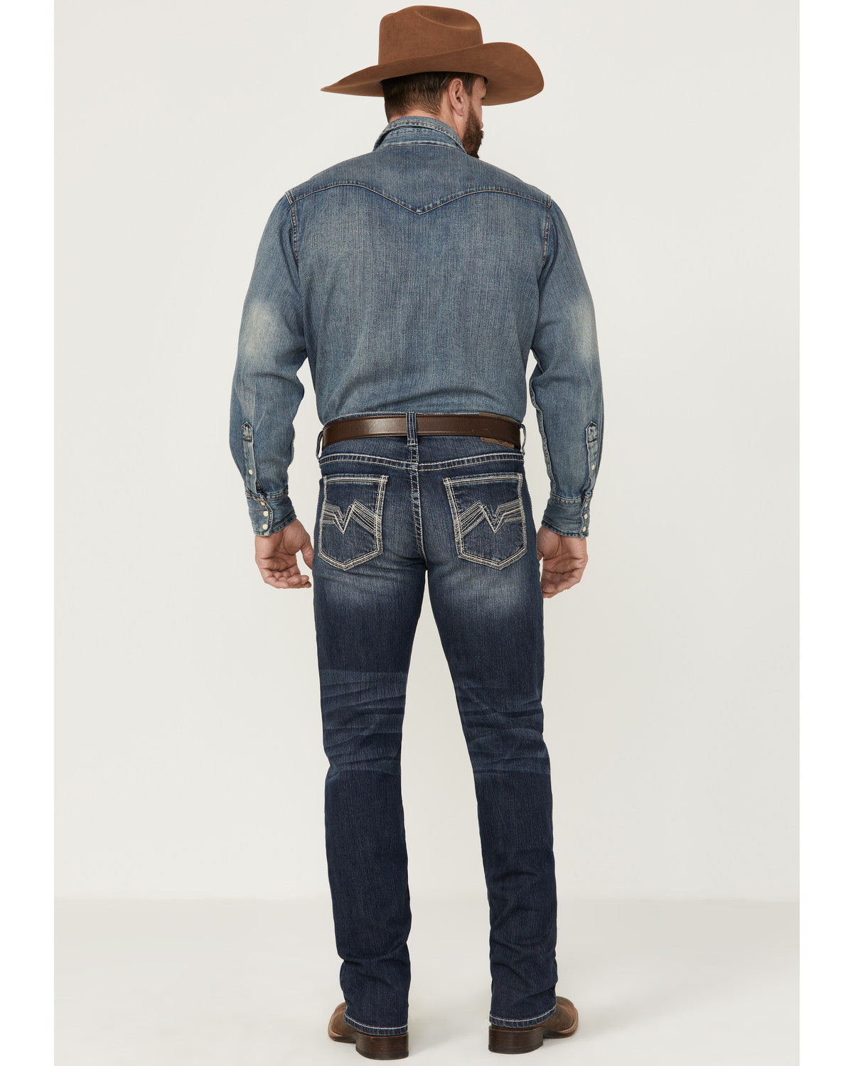 Men's Moonlight Wash Jackson Slim Straight Stretch Denim Je