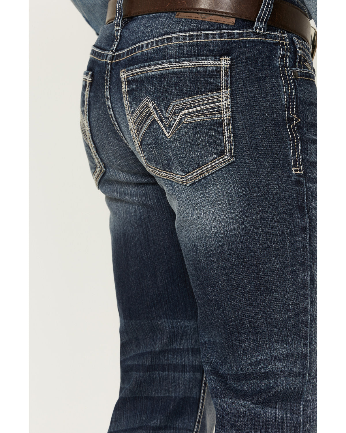 Men's Moonlight Wash Jackson Slim Straight Stretch Denim Je