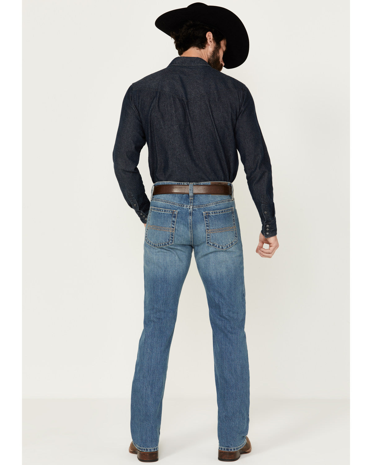 Men's Roughstock Wash Jackson Slim Straight Rigid Denim Jea