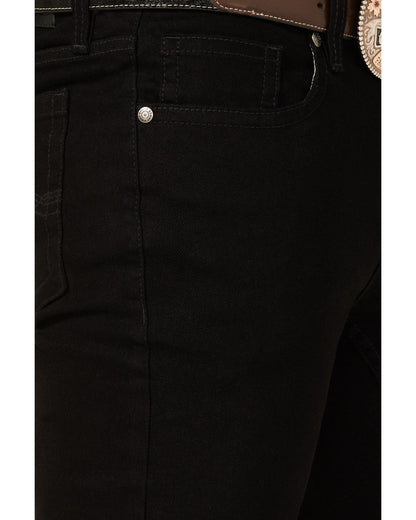 Men's Night Rider Wash Wyatt Slim Bootcut Stretch Denim Jea
