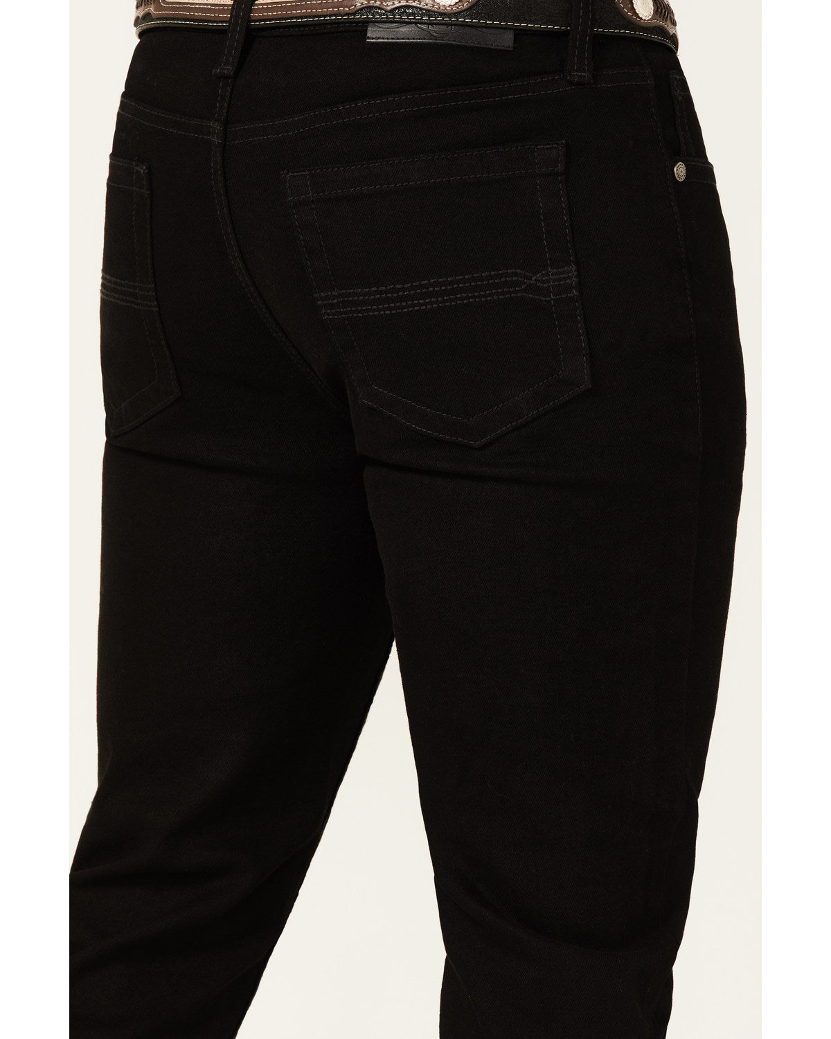 Men's Night Rider Wash Wyatt Slim Bootcut Stretch Denim Jea