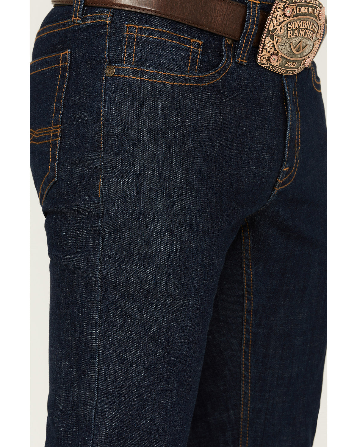 Men's Showdown Wash Jackson Slim Straight Stretch Denim Jea