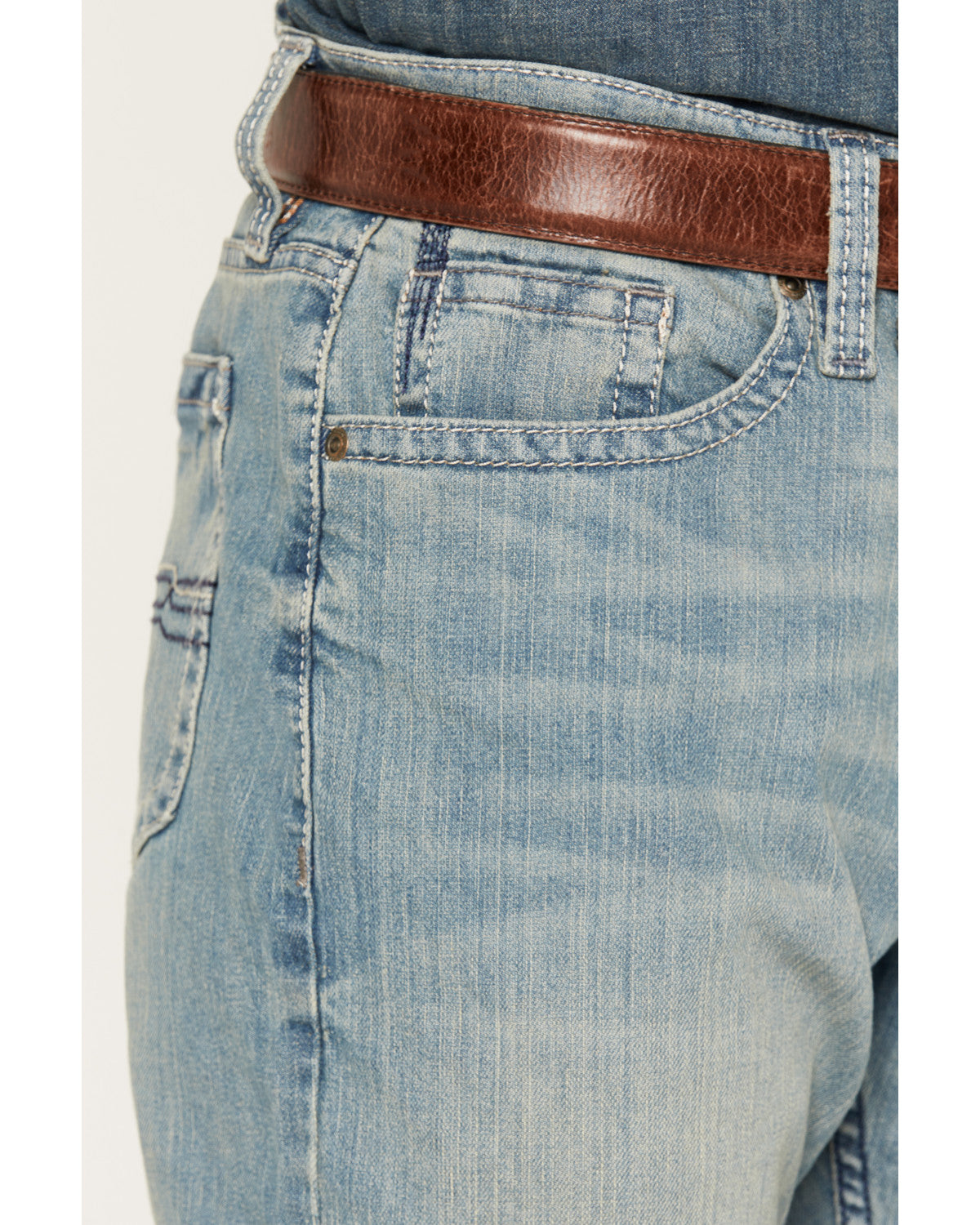 Men's Hamshackle Wash Duke Relaxed Bootcut Stretch Denim Je
