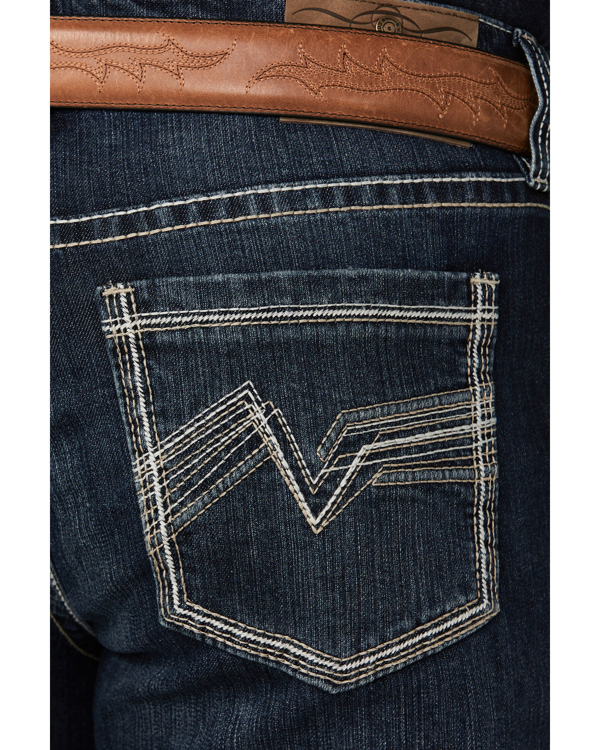 Men's Moonlight Wash Duke Relaxed Bootcut Stretch Denim Jea