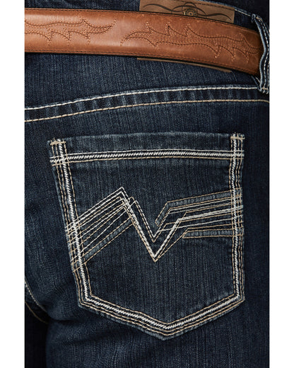 Men's Moonlight Wash Duke Relaxed Bootcut Stretch Denim Jea