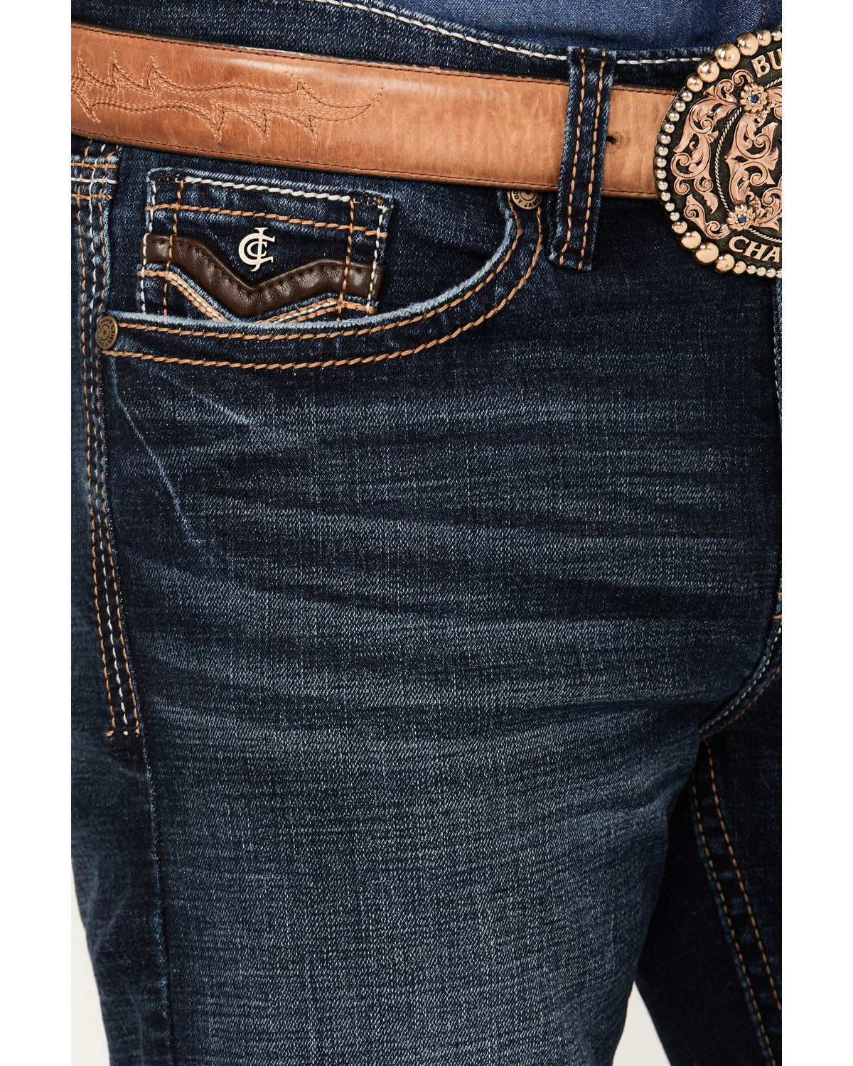 Men's Palomino Wash Duke Relaxed Bootcut Stretch Denim Jean
