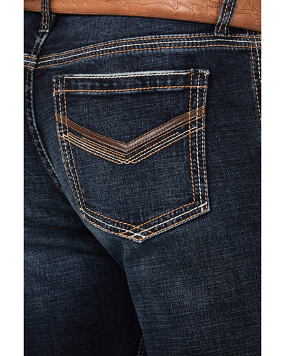 Men's Palomino Wash Duke Relaxed Bootcut Stretch Denim Jean