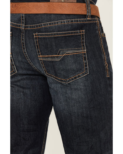 Men's Shadow Wash Jackson Slim Straight Stretch Denim Jeans