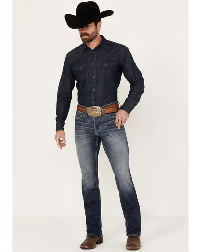 Men's Starlight Wash Jackson Slim Straight Stretch Denim Je
