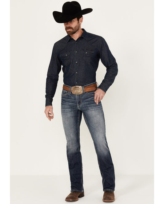 Men's Starlight Wash Jackson Slim Straight Stretch Denim Je