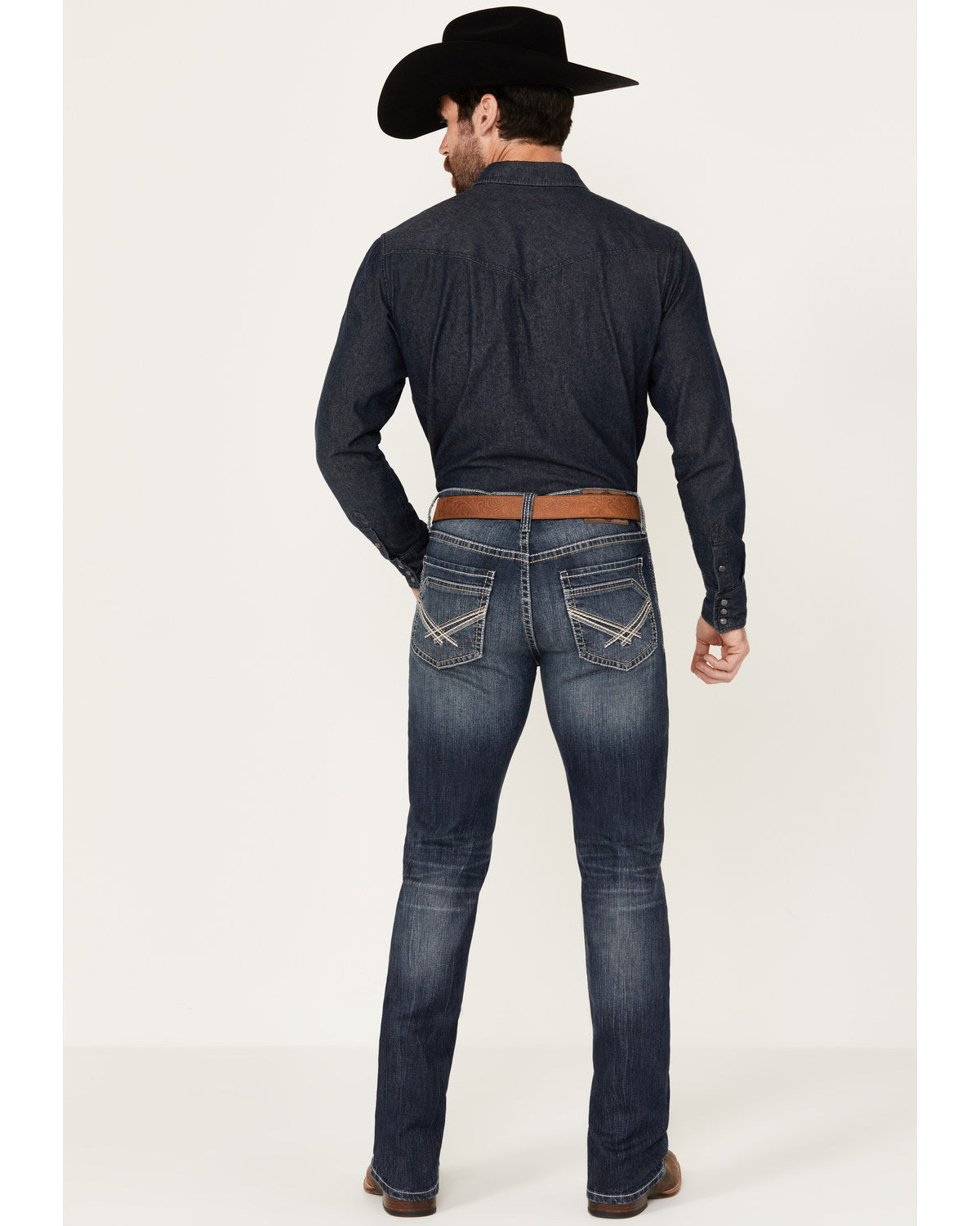 Men's Starlight Wash Jackson Slim Straight Stretch Denim Je