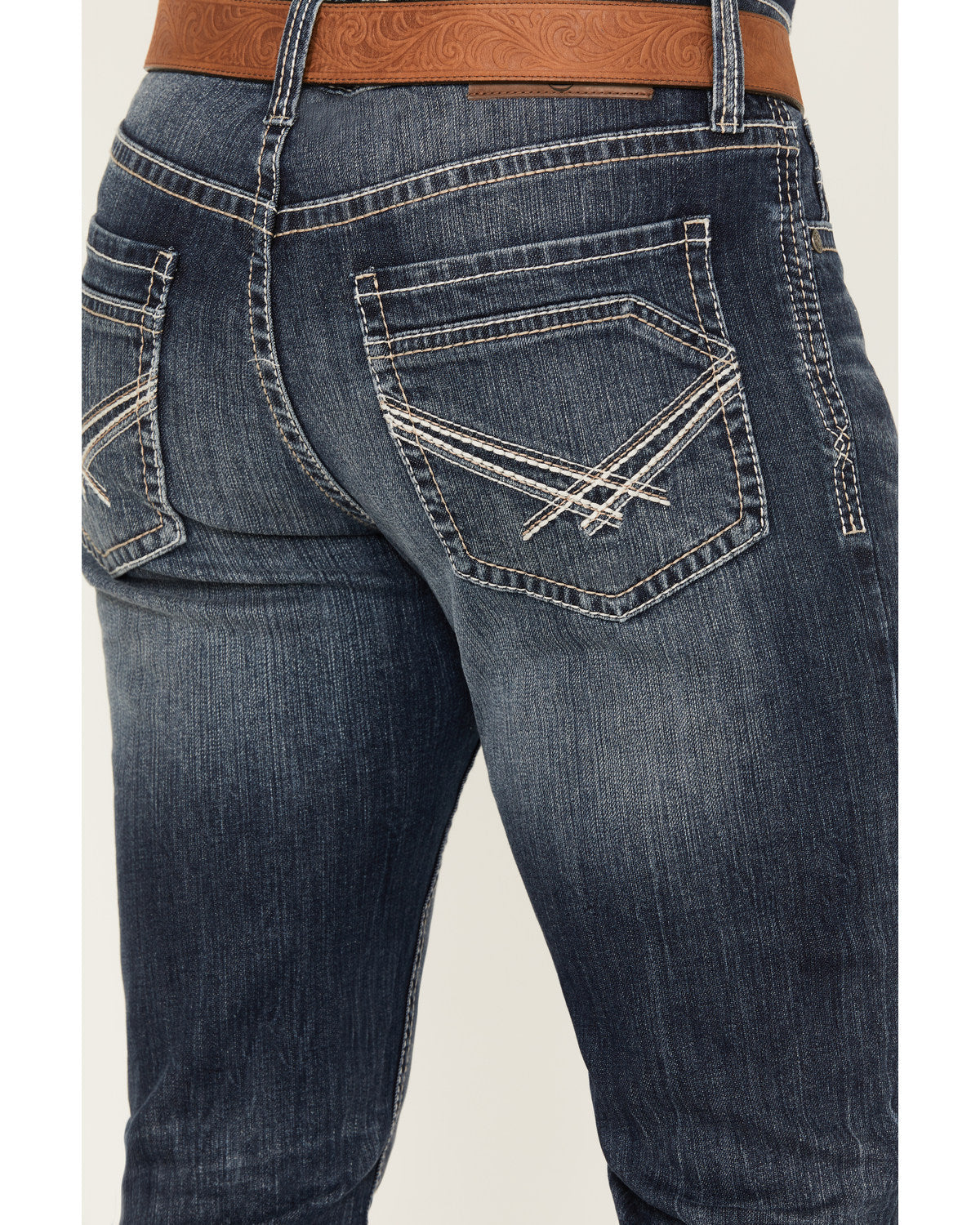 Men's Starlight Wash Jackson Slim Straight Stretch Denim Je