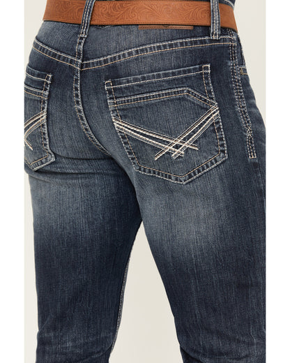 Men's Starlight Wash Jackson Slim Straight Stretch Denim Je