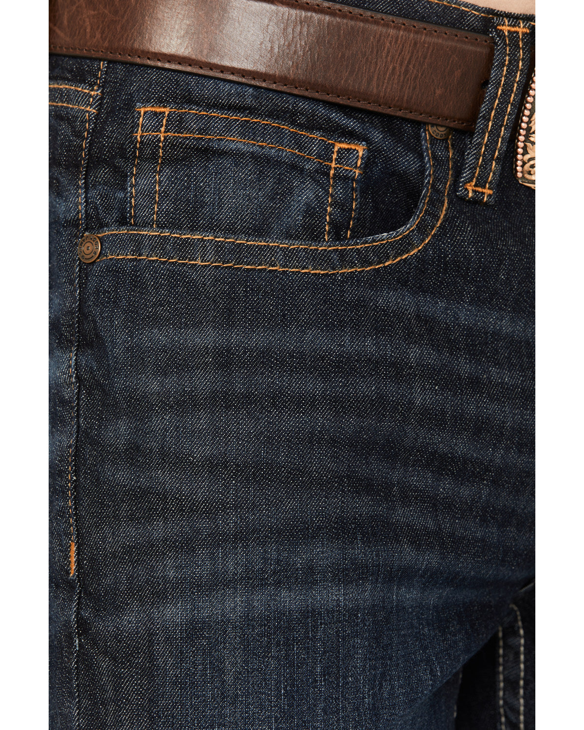 Men's Night Hawk Wash Wyatt Slim Bootcut Stretch Denim Jean