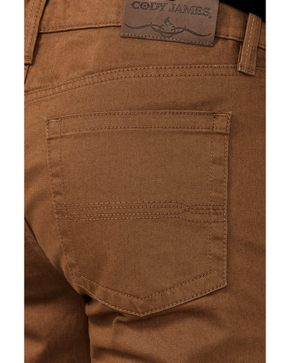 Men's Rubber Wash Jackson Slim Straight Stretch Denim Jeans