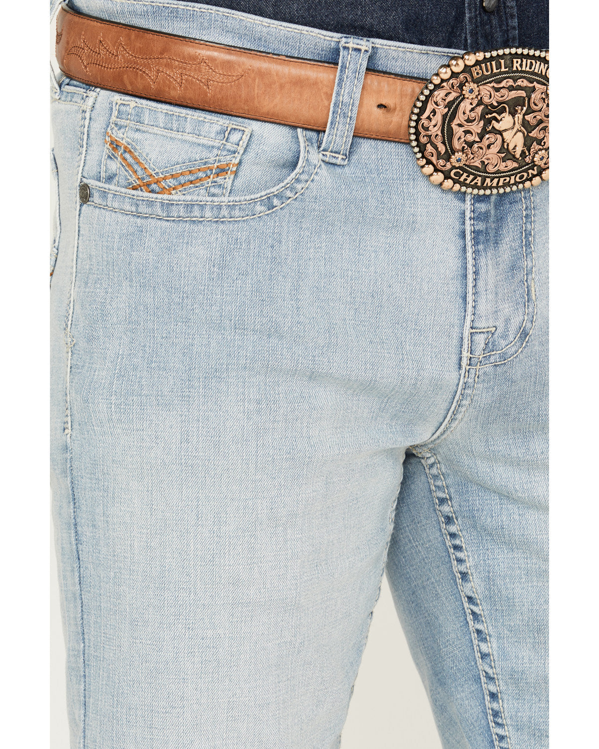 Men's Jamestown Wash Jackson Slim Straight Stretch Denim Je
