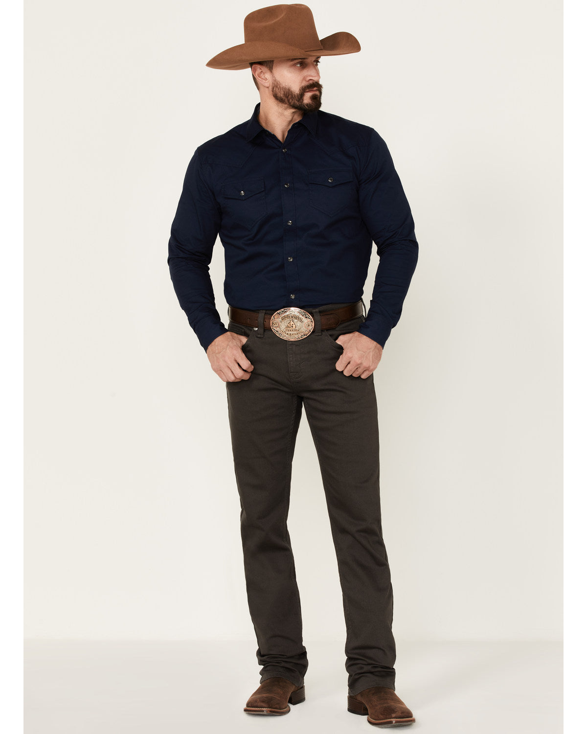 Men's Appaloosa Wash Jackson Slim Straight Stretch Denim Je