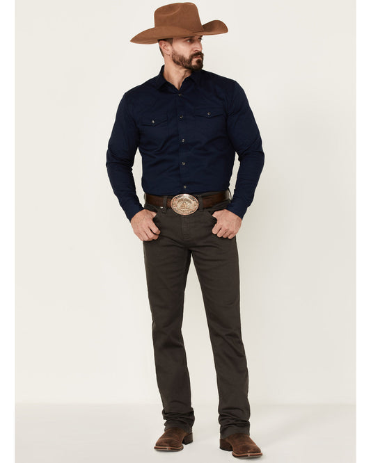 Men's Appaloosa Wash Jackson Slim Straight Stretch Denim Je