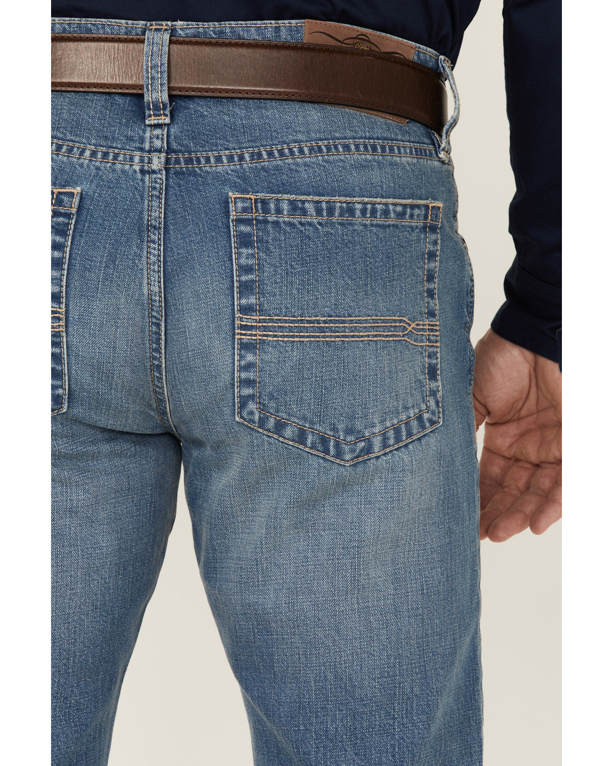 Men's Roughstock Wash Jackson Slim Straight Rigid Denim Jea