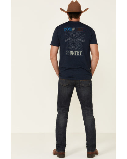 Men's Barn Sour Wash Jackson Slim Straight Stretch Denim Je
