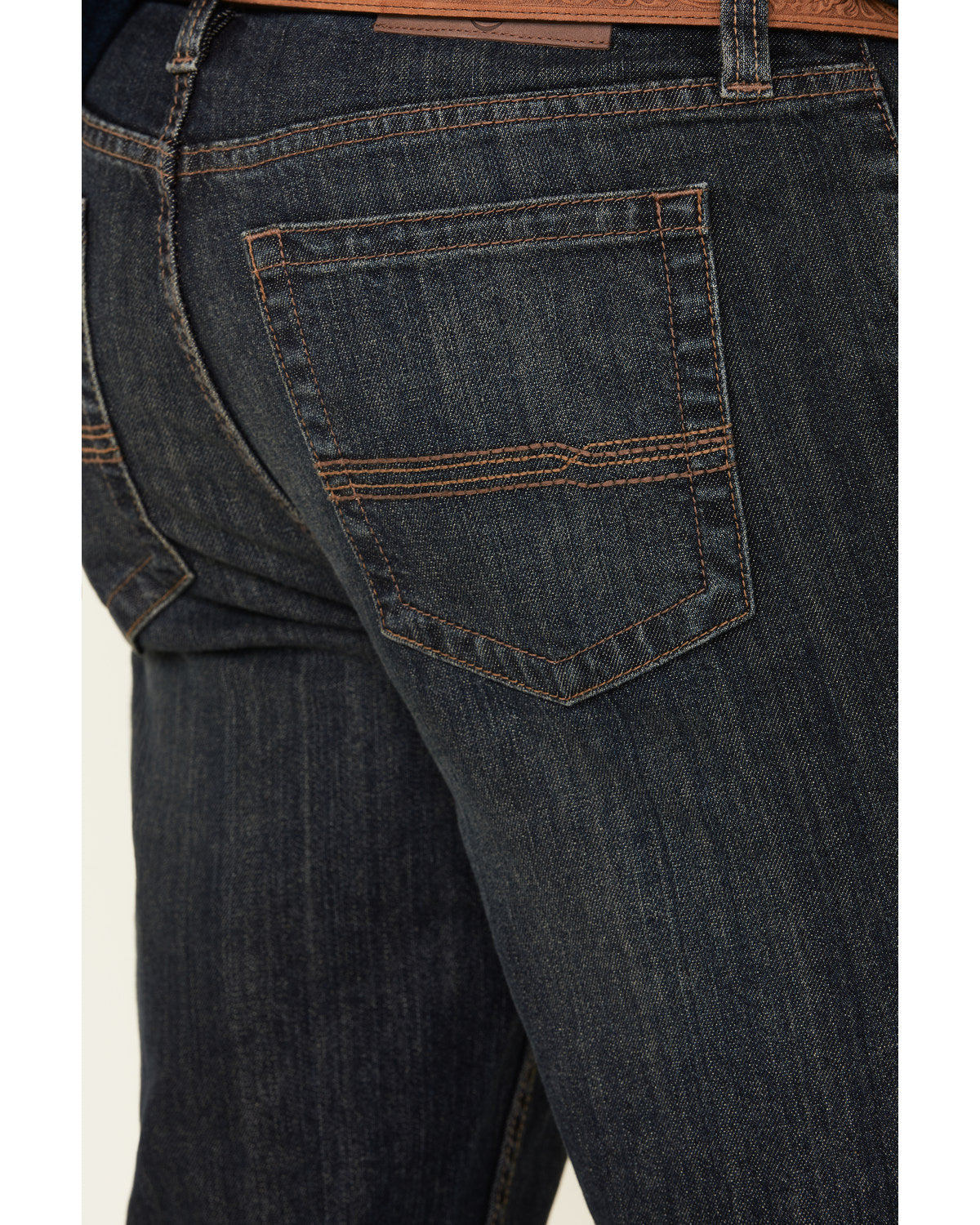 Men's Barn Sour Wash Jackson Slim Straight Stretch Denim Je