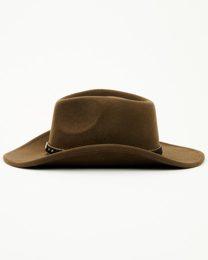 Men's Wool Felt Western Fashion Hat