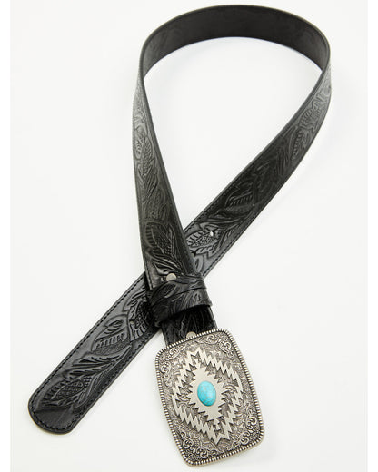 Men's Palmer Tooled Leather Belt