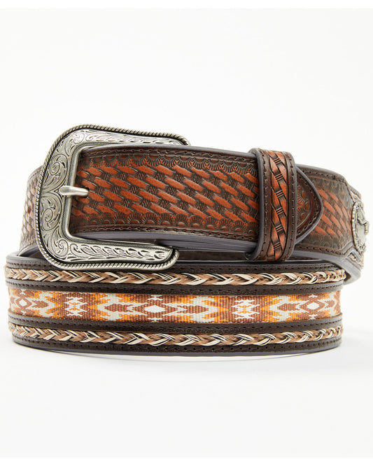 Men's Atwood Southwestern Inlay Belt
