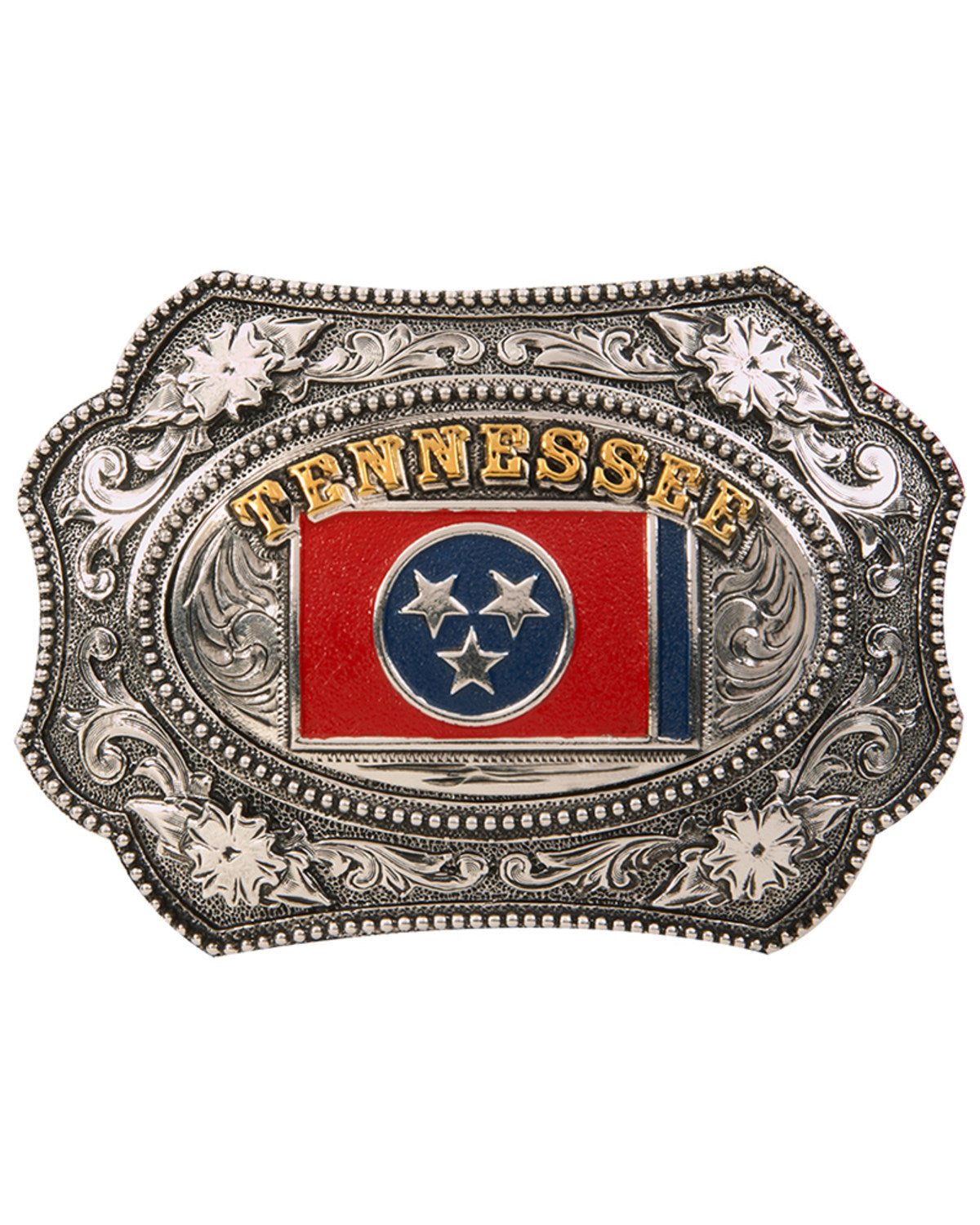 Men's Tennessee Flag Regional Buckle