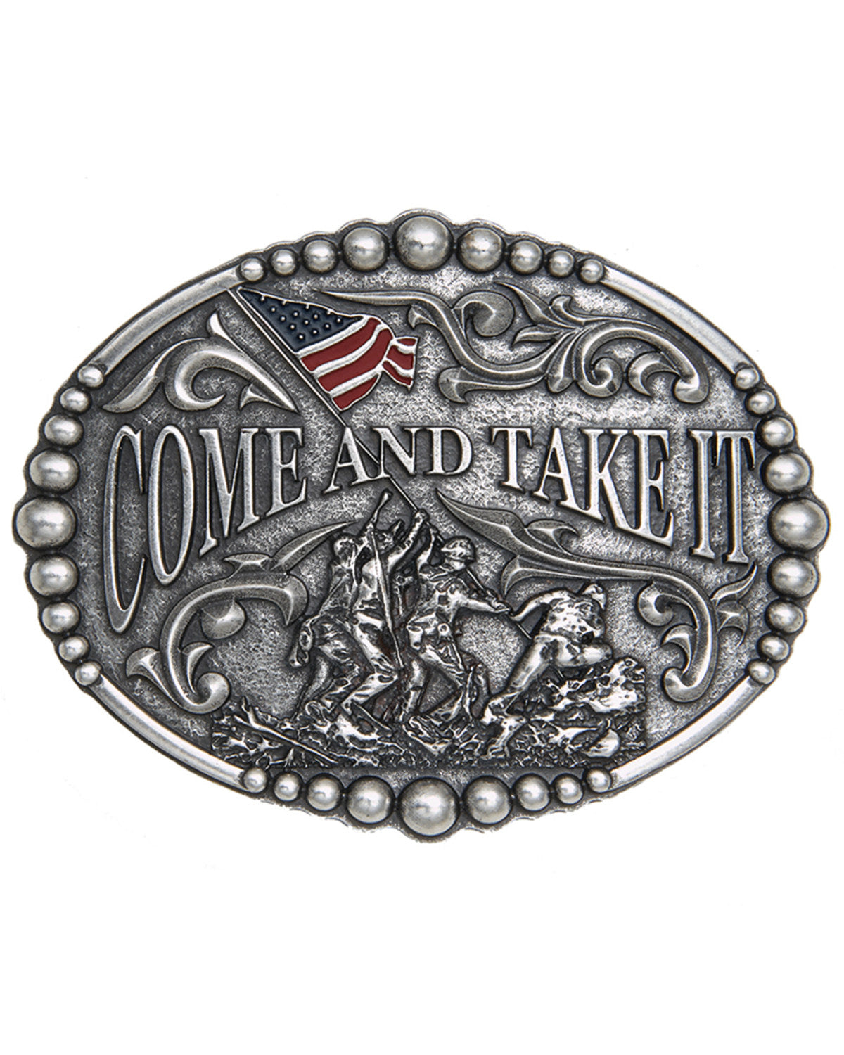 Men's Come and Take It Belt Buckle
